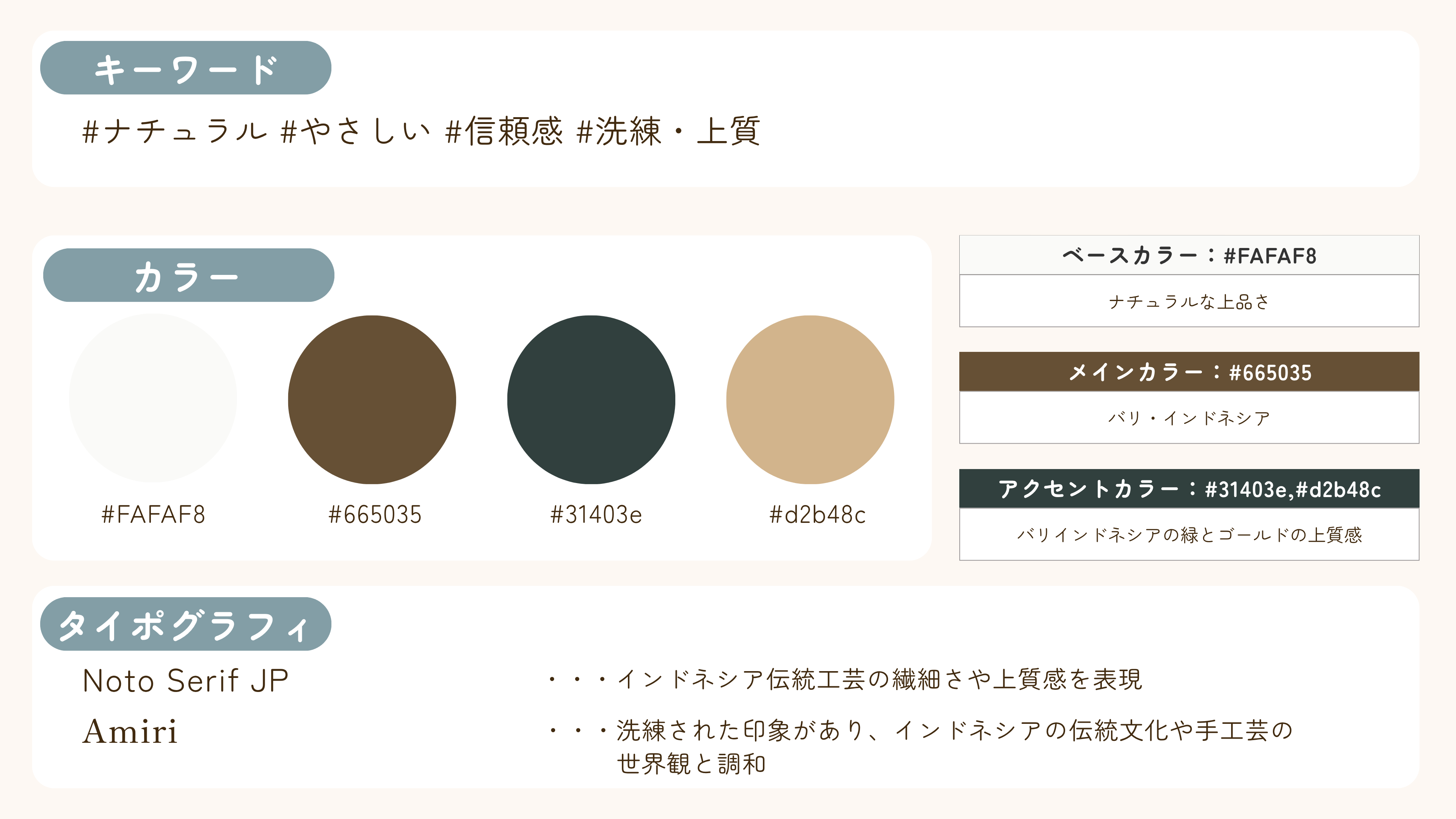 スタイルガイド